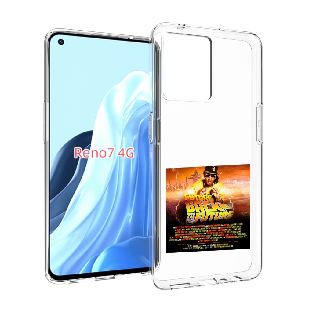 

Чехол MyPads Future - Back To The Future для OPPO RENO 7 4G, Прозрачный, Tocco