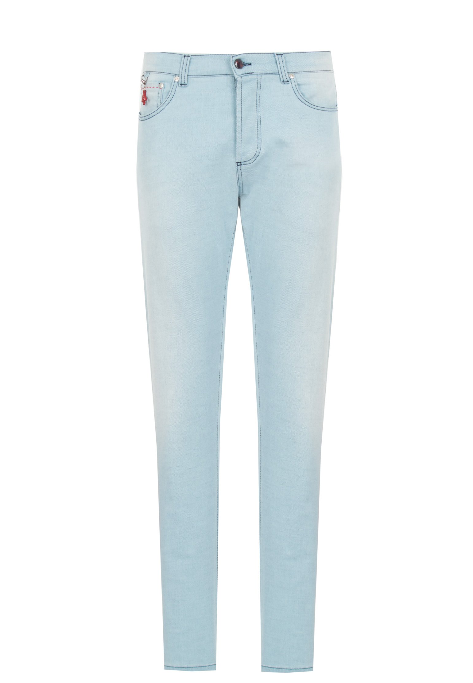 

Джинсы мужские ISAIA 117491 голубые 52 IT, 117491