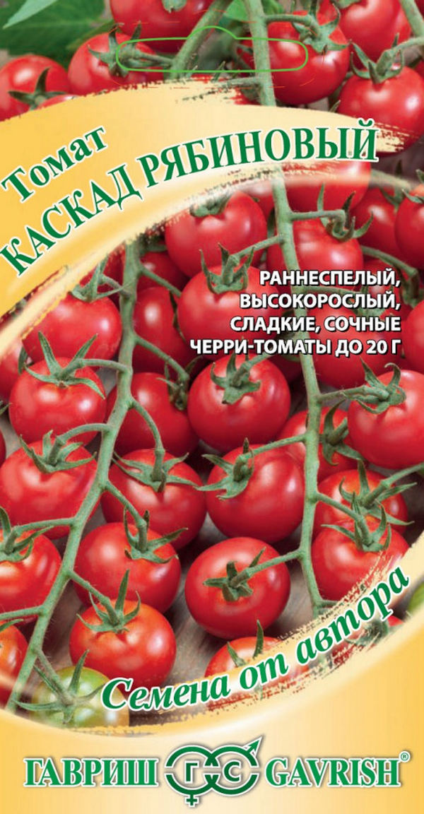 

Семена томат Гавриш Каскад рябиновый 24461 1 уп.