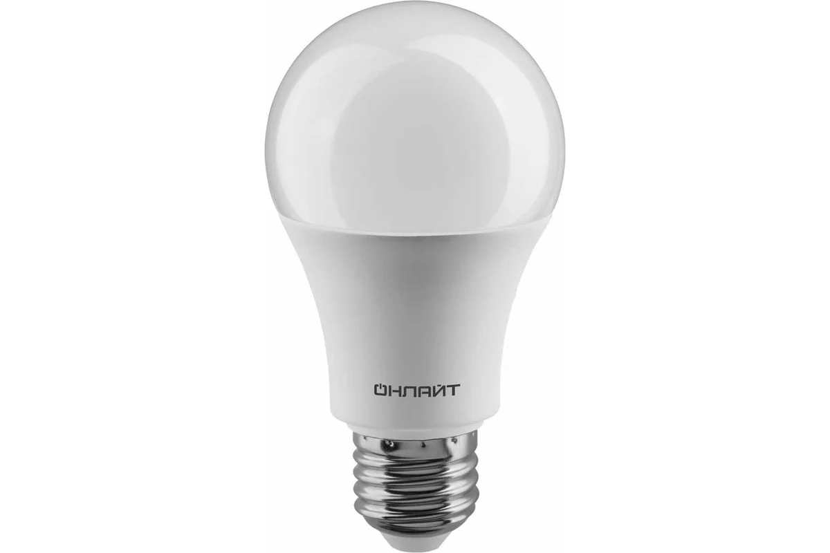 

Лампа светодиодная Онлайт Oll LED Е27 15 Вт 4000 К свеча матовая