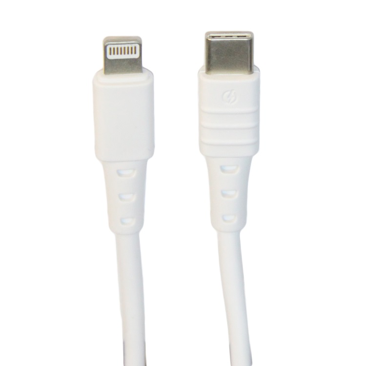 фото Кабель lightning - usb type-c remax 1 м белый