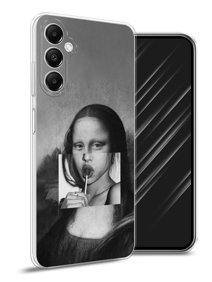 

Чехол Awog на Samsung Galaxy A05s "Mona Lisa sucking lollipop", Серый, 2108850-1