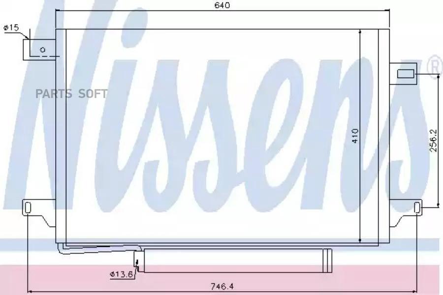 

Радиатор кондиционера Mercedes Sprinter 3-t/Sprinter 35-t/Sprinter 5-t 06>18 NISSENS 94005