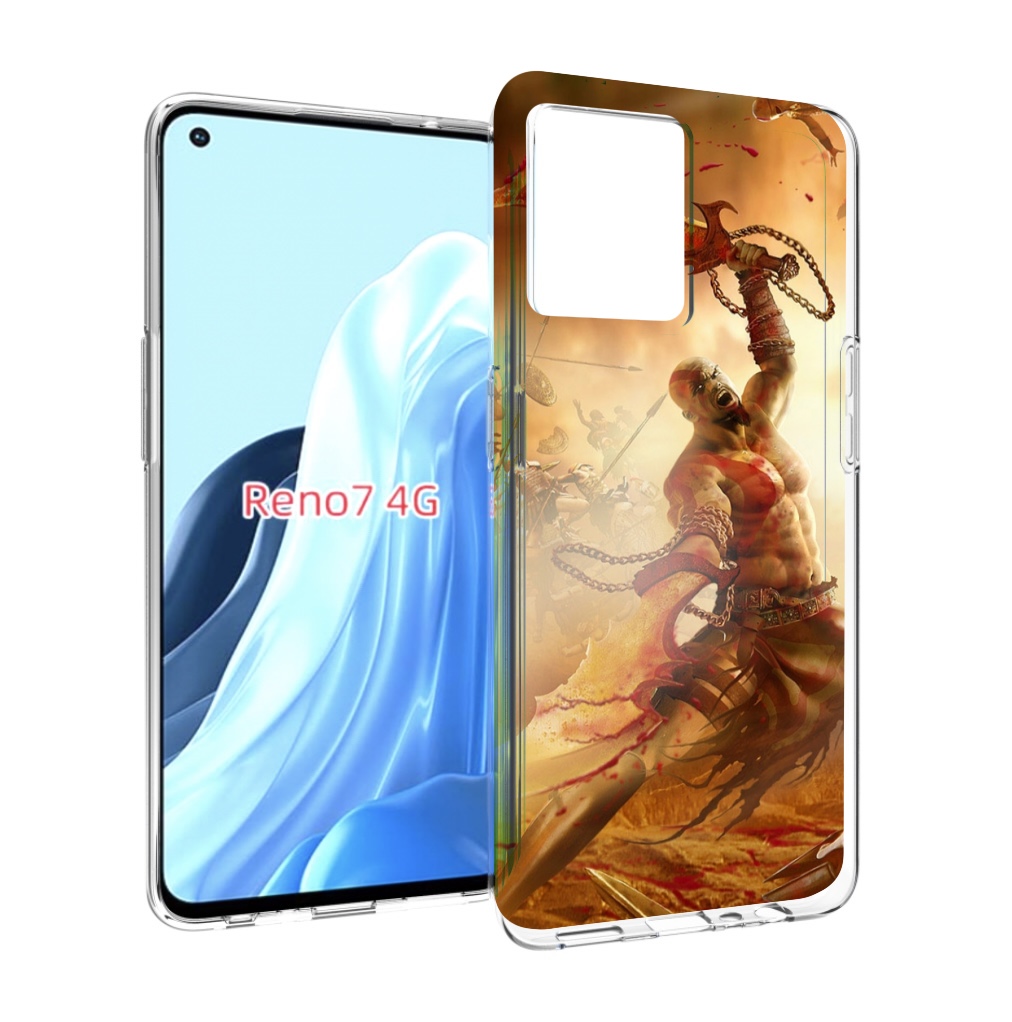 

Чехол MyPads God Of War III для OPPO RENO 7 4G, Прозрачный, Tocco