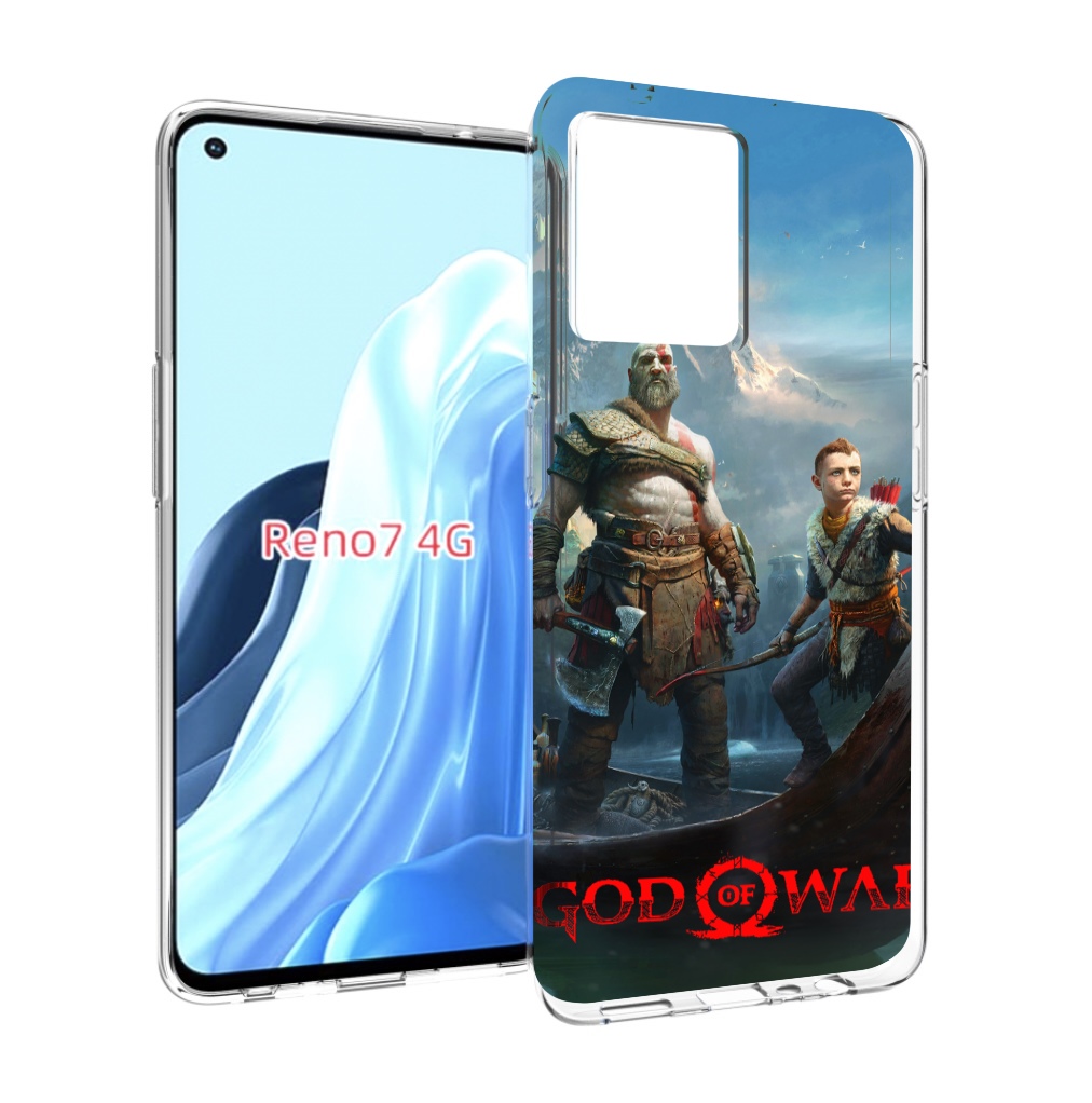 

Чехол MyPads God Of War Кратос Атрей для OPPO RENO 7 4G, Прозрачный, Tocco