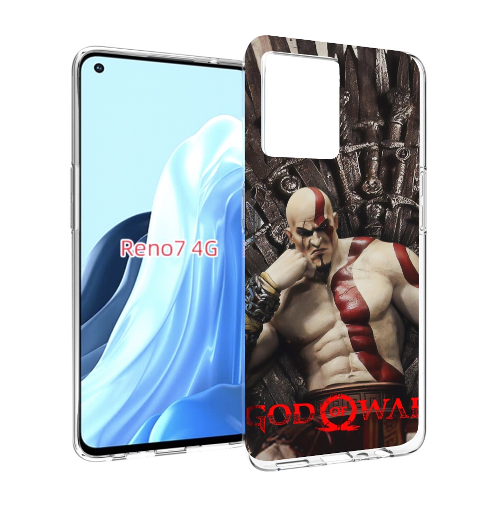 

Чехол MyPads God of War Кратос для OPPO RENO 7 4G, Прозрачный, Tocco