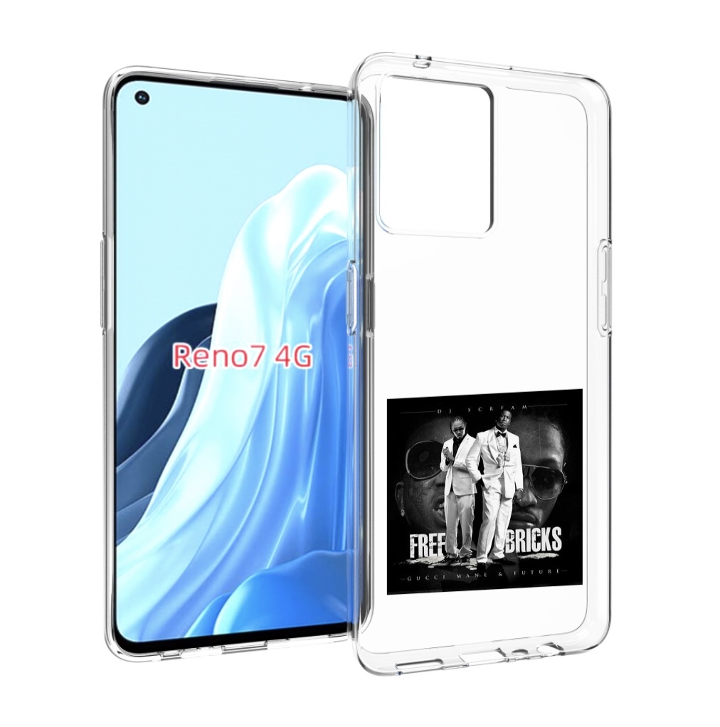 

Чехол MyPads Gucci Mane & Future - Free Bricks для OPPO RENO 7 4G, Прозрачный, Tocco