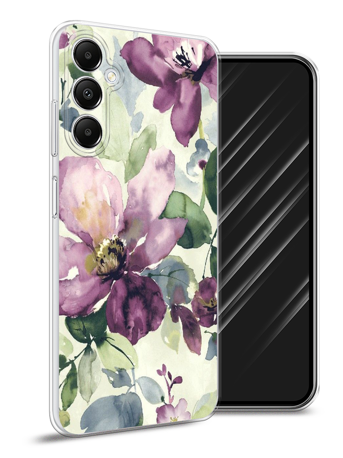 

Чехол Awog на Samsung Galaxy A05s "Сиреневые цветы-акварель", Фиолетовый, 2108850-1
