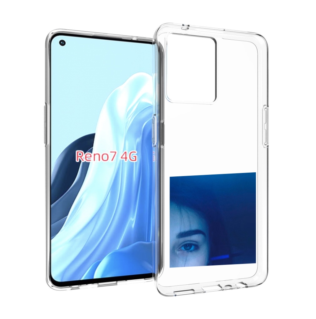 

Чехол MyPads Hate Love face для OPPO RENO 7 4G, Прозрачный, Tocco