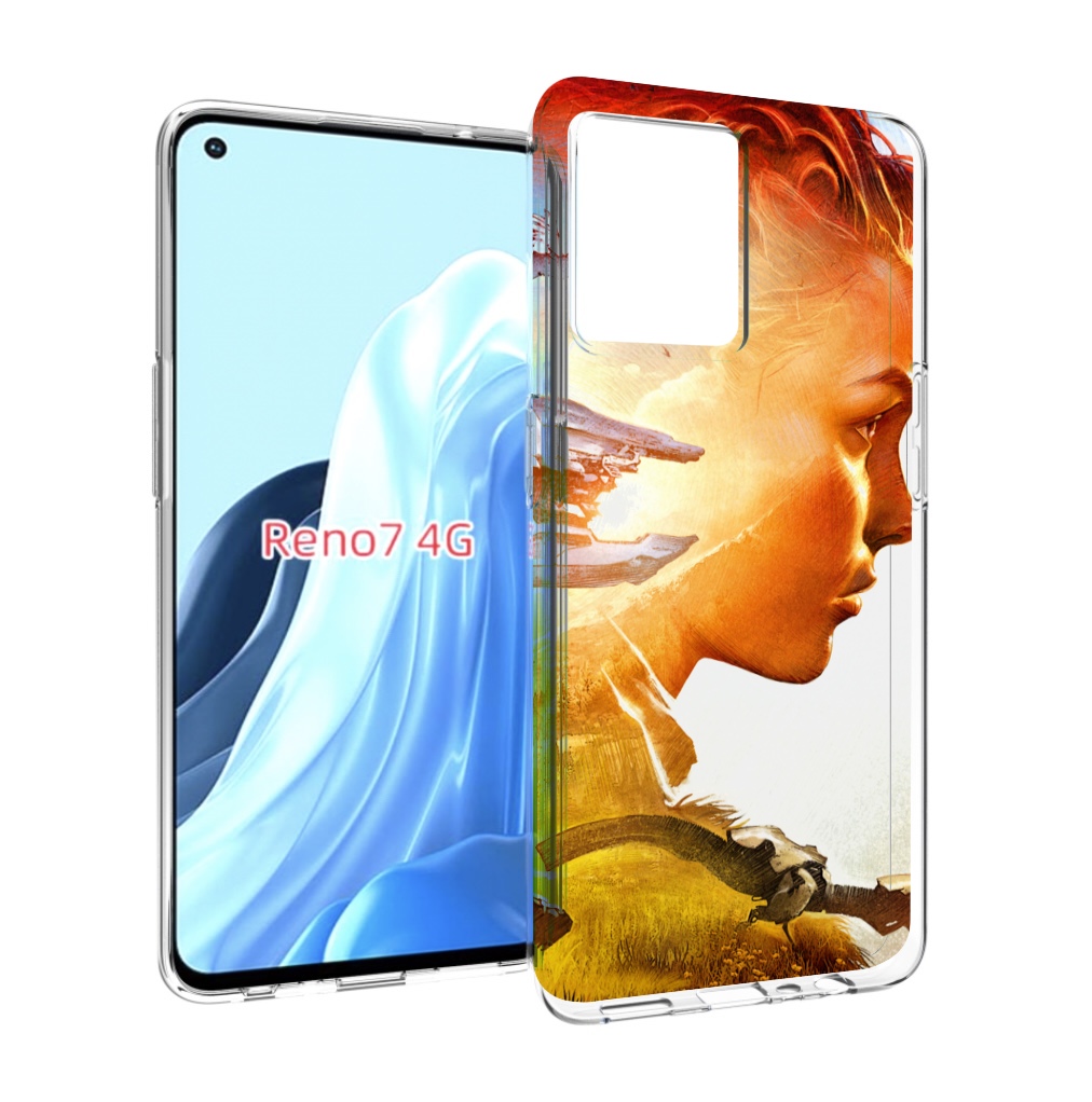 

Чехол MyPads Horizon Zero Dawn art для OPPO RENO 7 4G, Прозрачный, Tocco