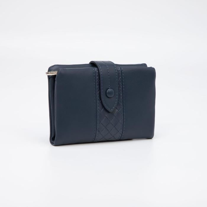 

Кошелек женский NoBrand 7075490, синий, 7075490
