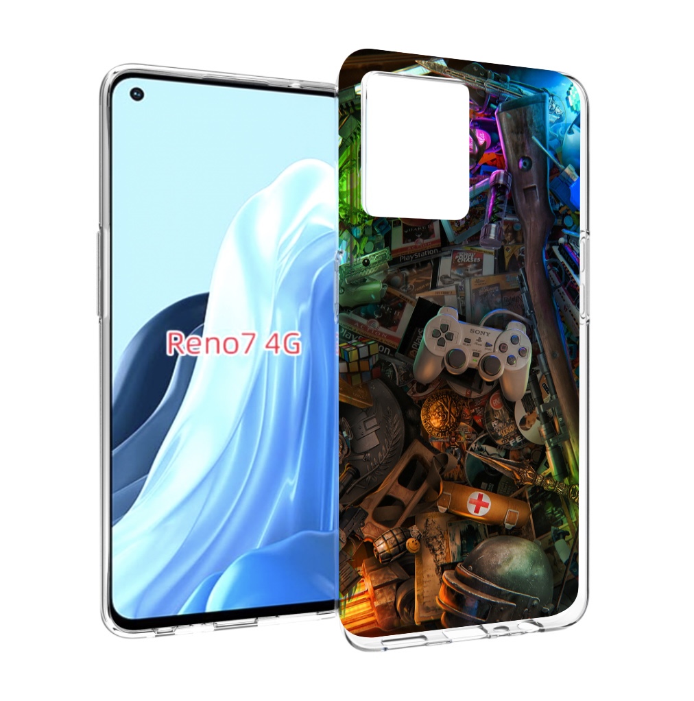 

Чехол MyPads JlaMBcPa6eM для OPPO RENO 7 4G, Прозрачный, Tocco