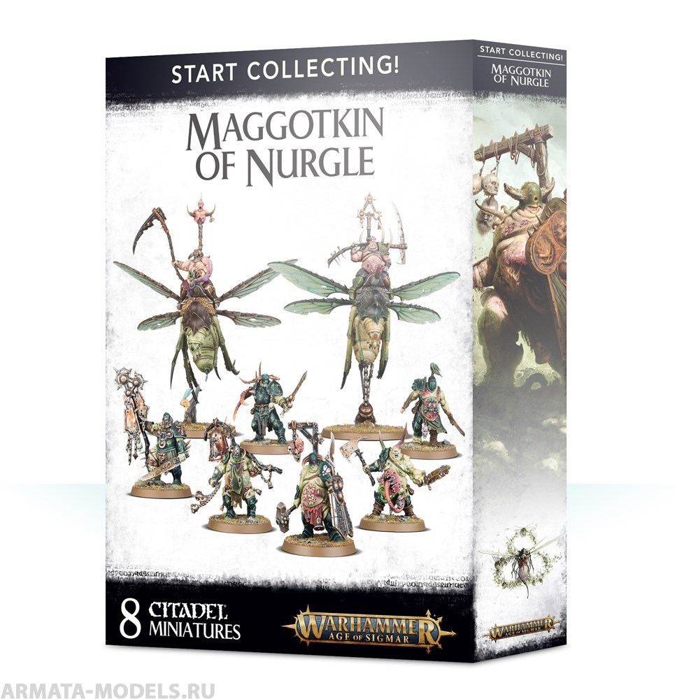 

Набор Games Workshop начни собирать червородия нургла