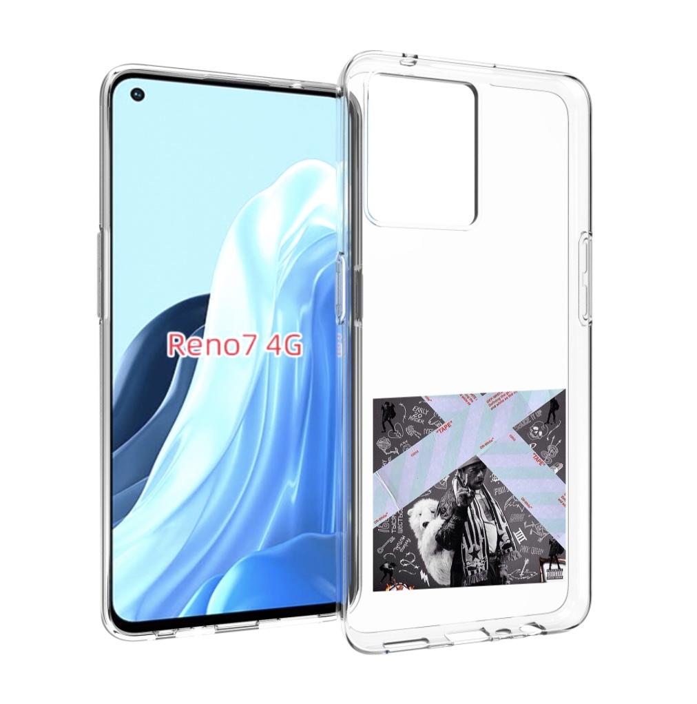 

Чехол MyPads Lil Uzi Vert - Luv Is Rage 2 для OPPO RENO 7 4G, Прозрачный, Tocco