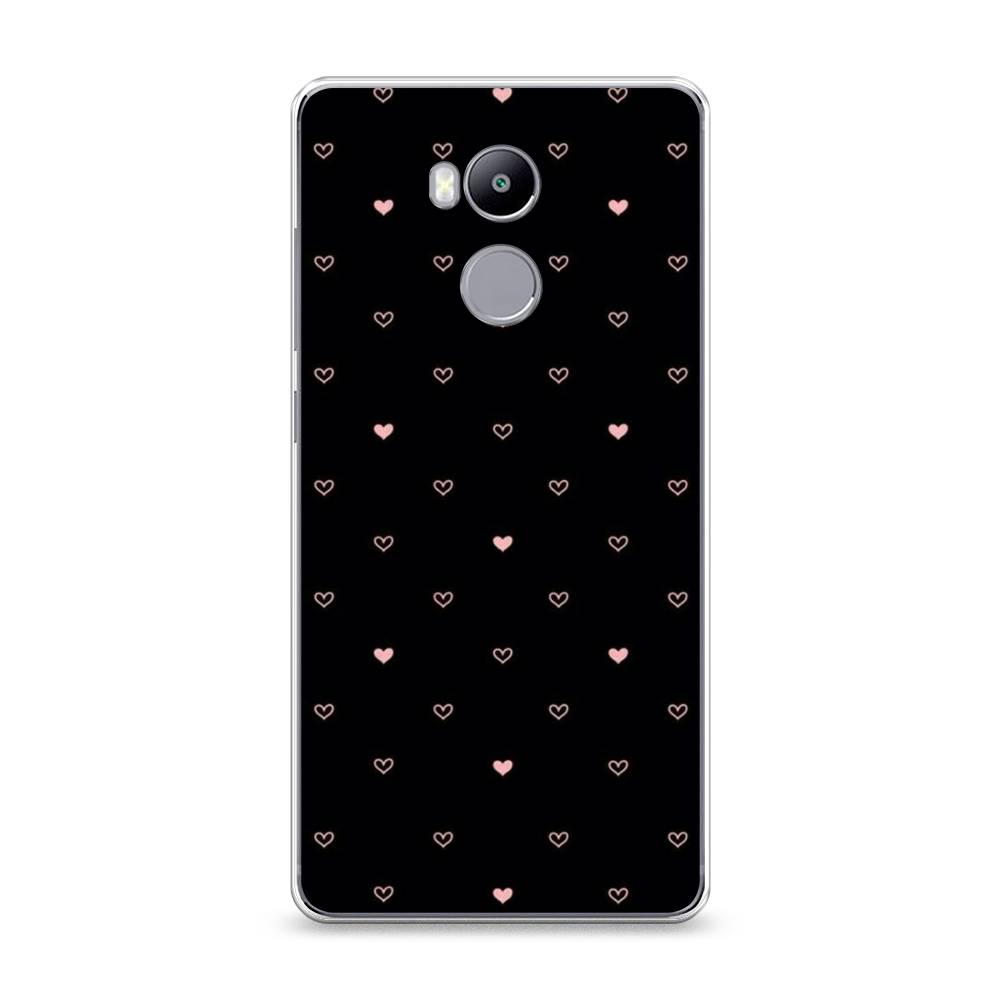 

Чехол Awog на Xiaomi Redmi 4 Pro "Черный фон и сердечки", Разноцветный, 31250-3