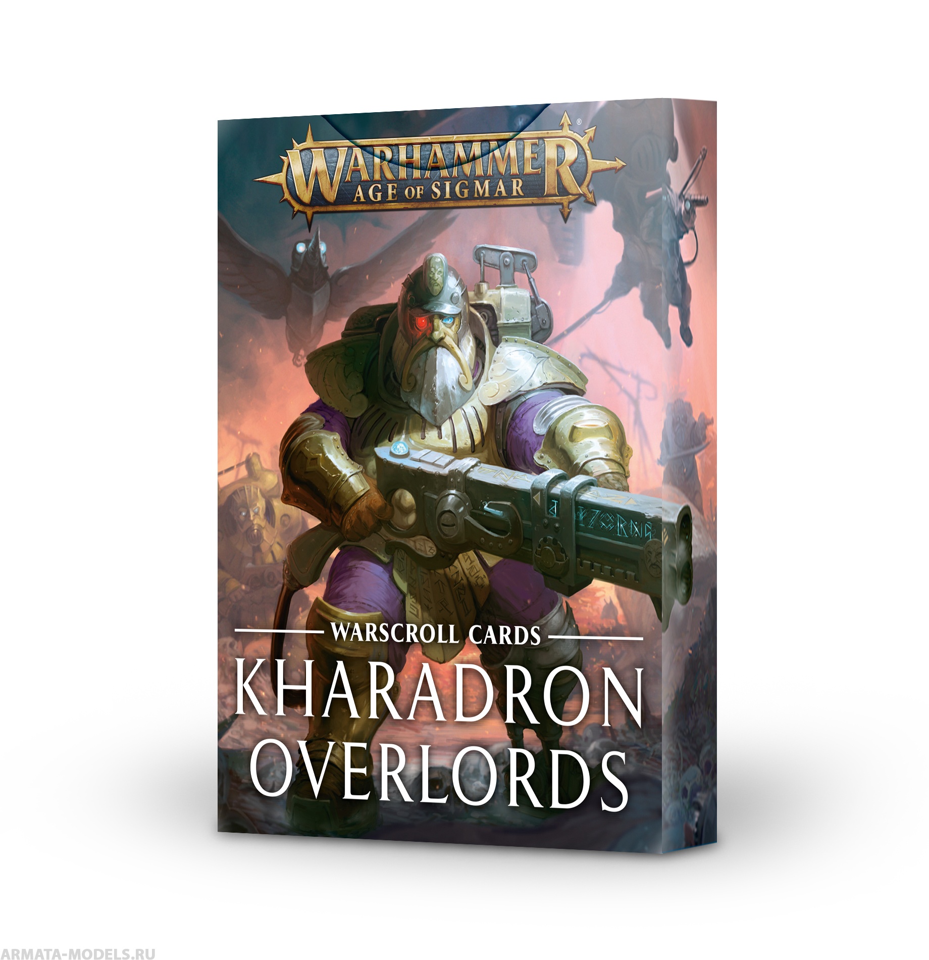 

Книга 84-03-60GW Карты Боевые Свитки. Владыки Харадрона англ. Warscrolls: Kharadron…