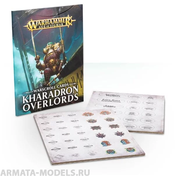 

84-03-60GW Карты Боевые Свитки. Владыки Харадрона англ. Warscrolls: Kharadron…