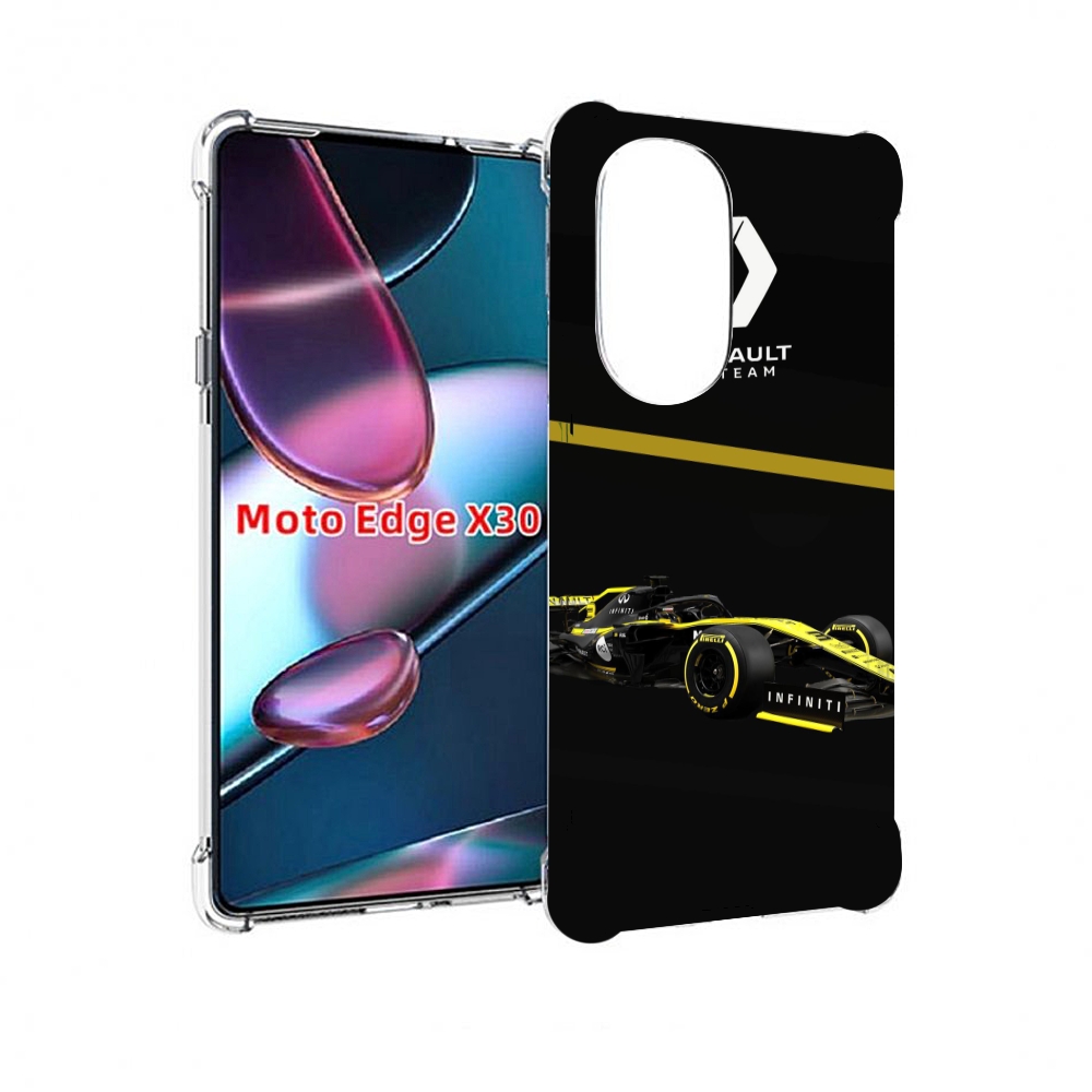 

Чехол MyPads рено renault 2 для Motorola Moto Edge X30, Прозрачный, Tocco