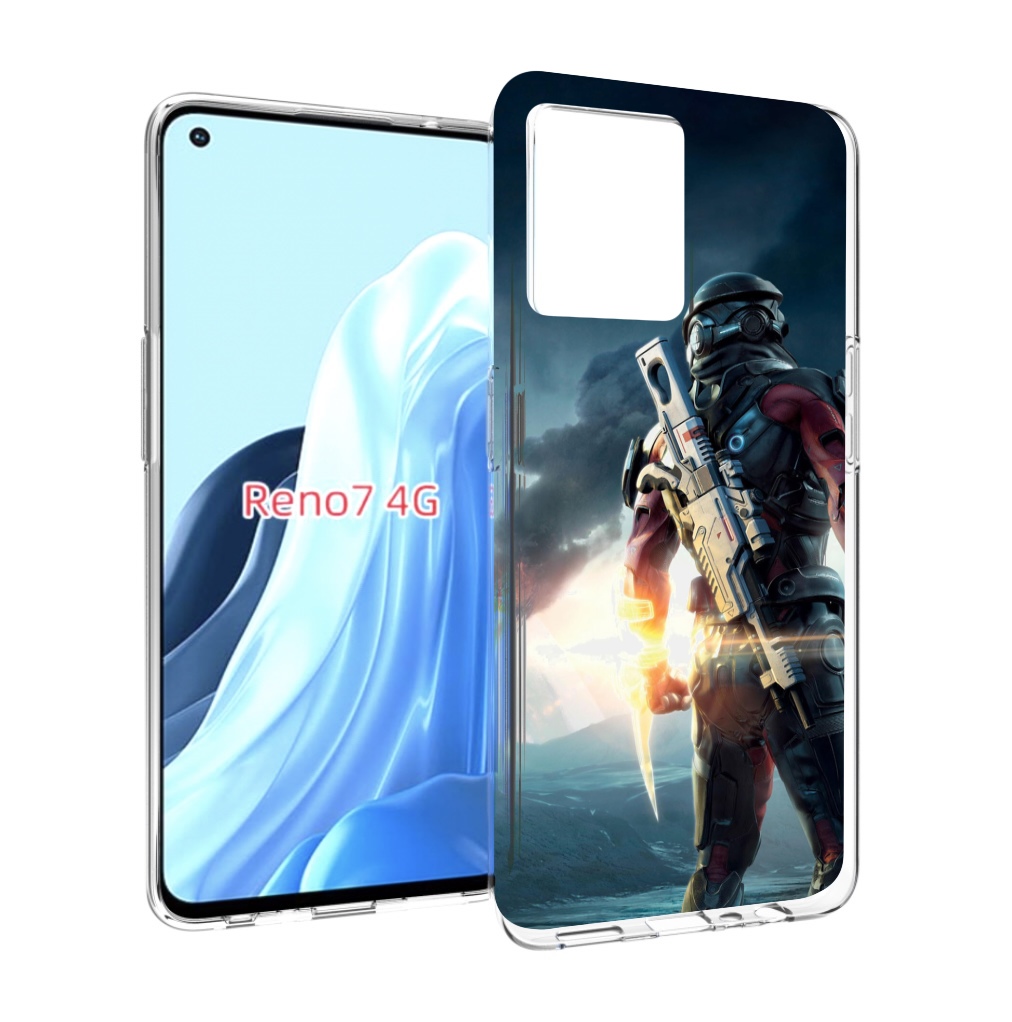 

Чехол MyPads Mass Effect Andromeda Ryder для OPPO RENO 7 4G, Прозрачный, Tocco