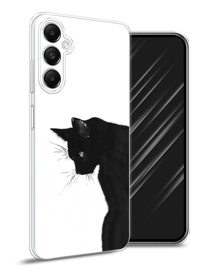 

Чехол Awog на Samsung Galaxy A05s "Black cat", Черный;белый, 2108850-1