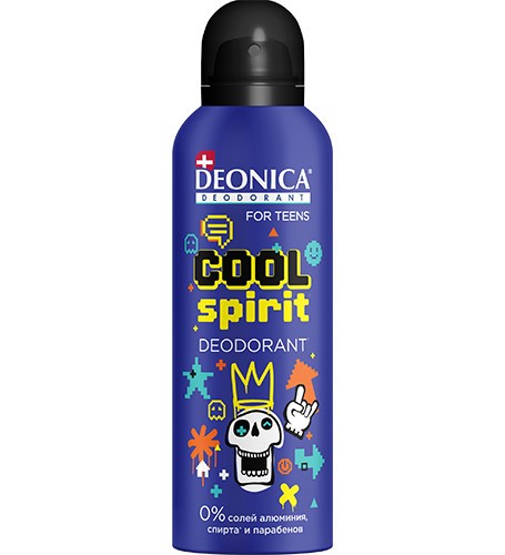 фото Дезодорант deonica for teens cool spirit 125 мл спрей