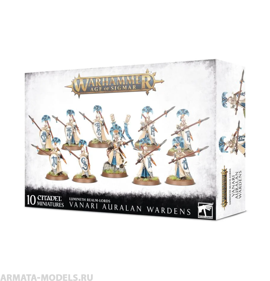 

87-59GW Набор Люминеты Повелители Владений. Аураланские Хранители Lumineth Realm-lords: Va