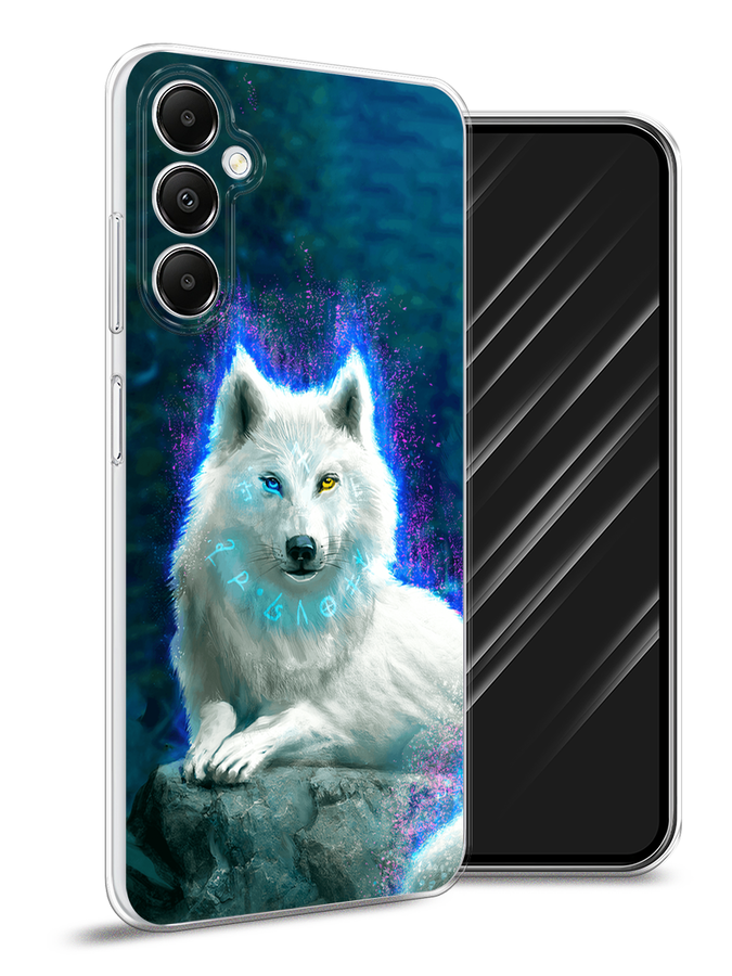 

Чехол Awog на Samsung Galaxy A05s "Белоснежный волк", Белый;зеленый;фиолетовый, 2108850-1