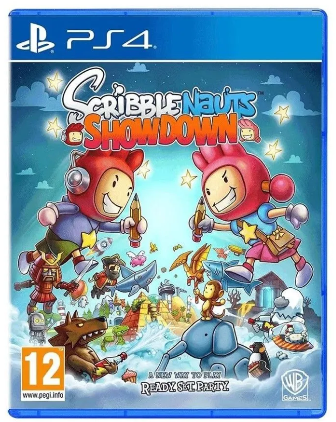 Игра Scribblenauts Showdown (PlayStation 4, полностью на английском языке)