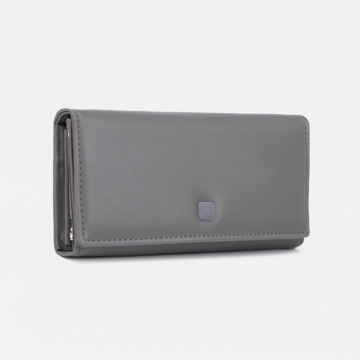 

Кошелек женский NoBrand 9308505, серый, 9308505