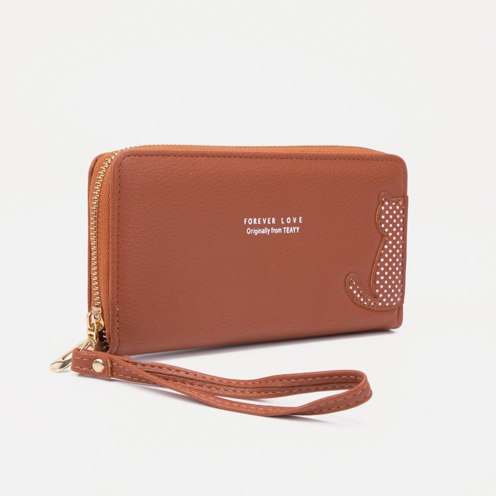 

Кошелек женский NoBrand 7393208, коричневый, 7393208