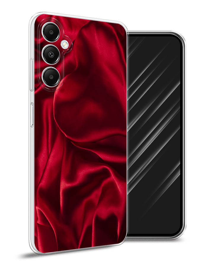 

Чехол Awog на Samsung Galaxy A05s "Текстура красный шелк", 2108850-1