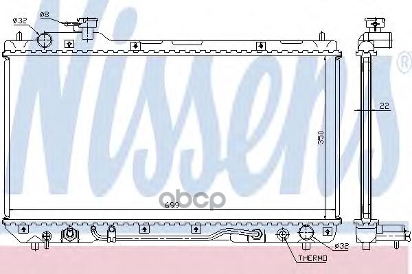 

Радиатор охлаждения Nissens 64630A