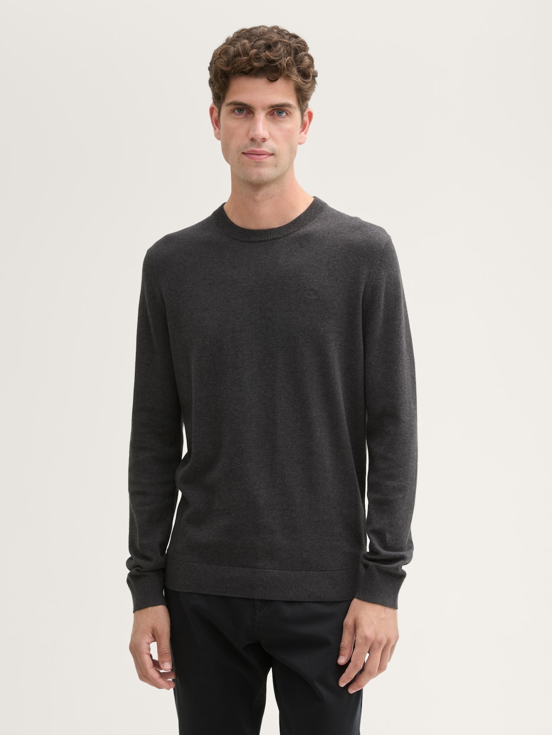 

Джемпер мужской TOM TAILOR 1038426 серый 2XL, 1038426