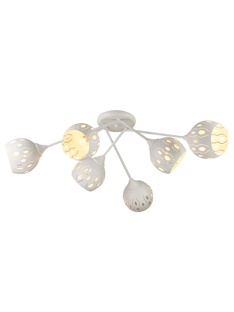 

Люстра HIPER H102-6 6 плафонов Е27 60Вт WHITE, H102-6 Vienna
