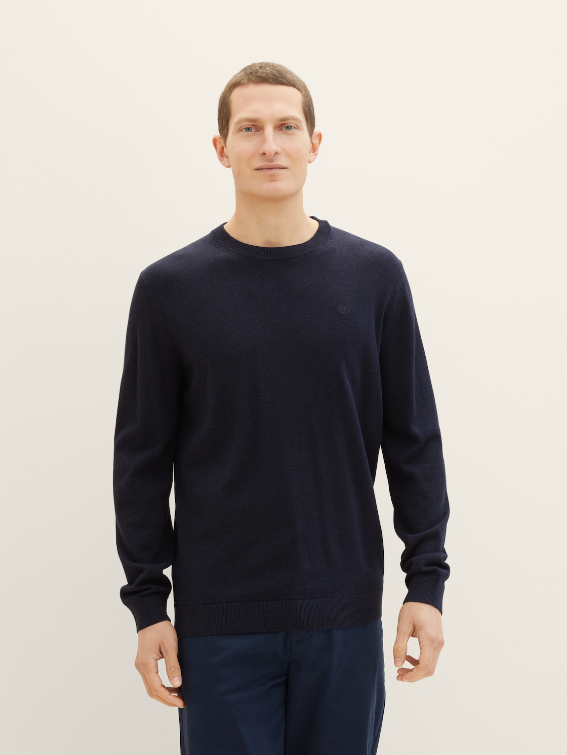 

Джемпер мужской TOM TAILOR 1038426 синий 2XL, 1038426