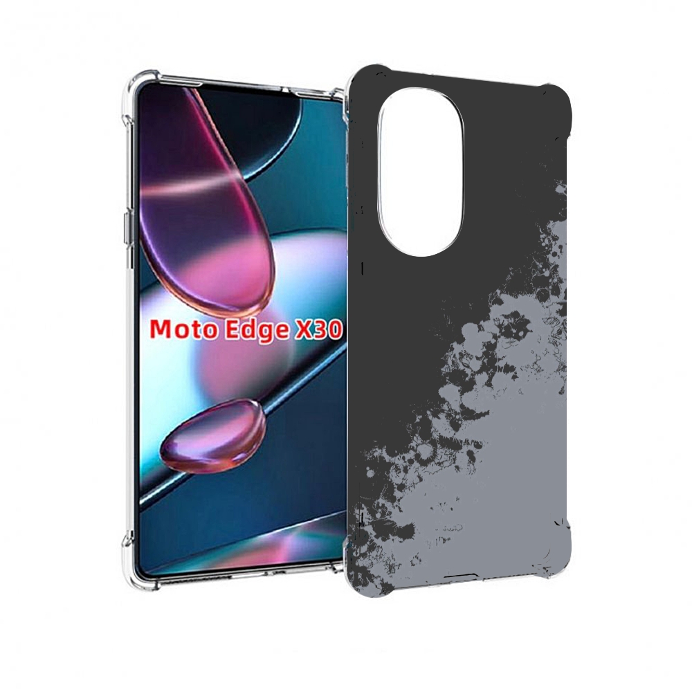 

Чехол MyPads серый-эстетичный для Motorola Moto Edge X30, Прозрачный, Tocco