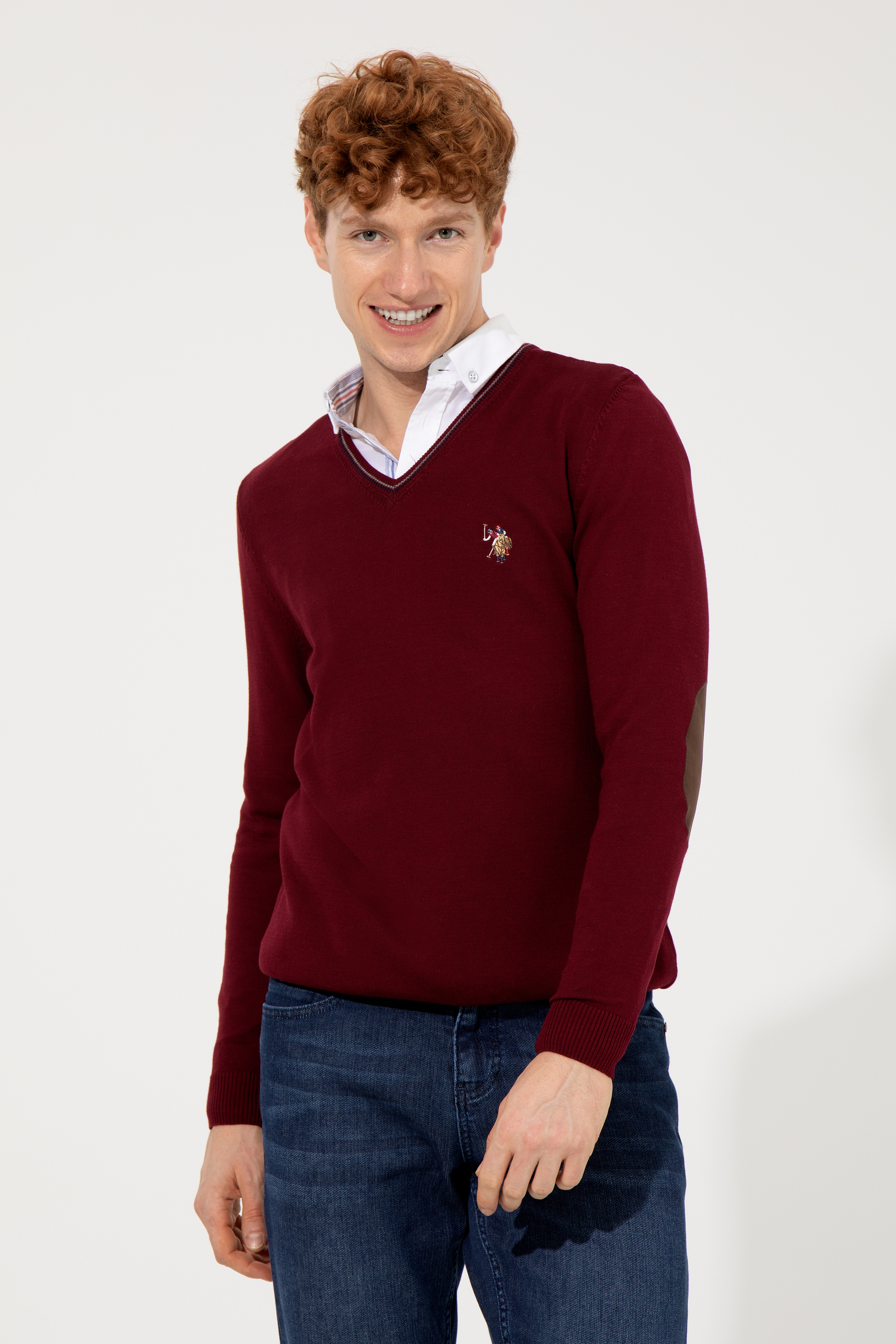 

Пуловер мужской U.S. POLO Assn. G081SZ0TK0TD03-BSK22 бордовый M, G081SZ0TK0TD03-BSK22