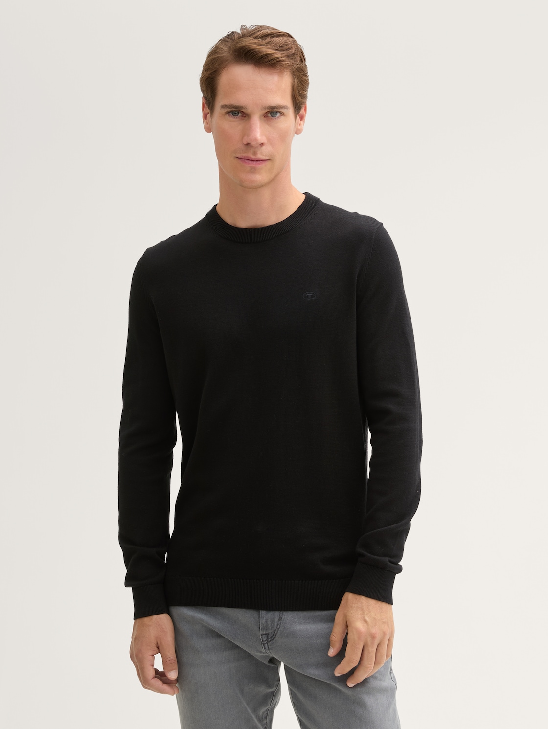 

Джемпер мужской TOM TAILOR 1038426 черный XL, 1038426