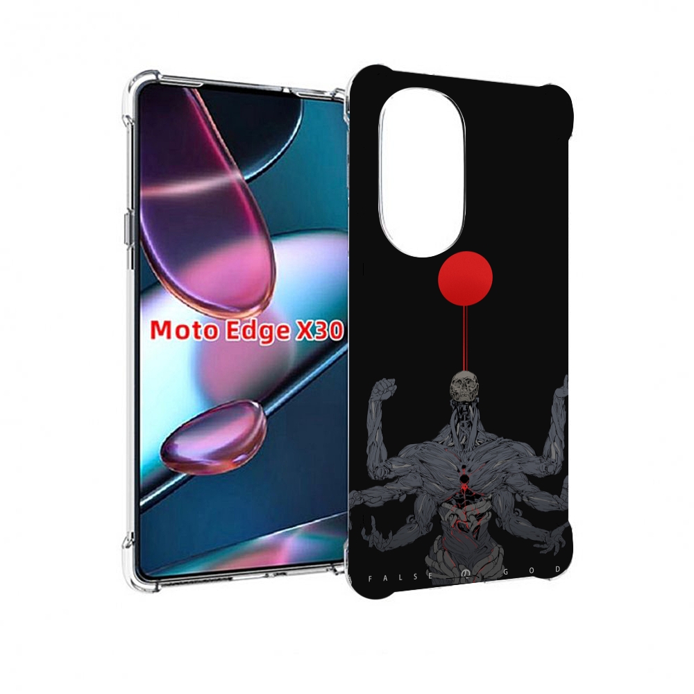 

Чехол MyPads скелет-с-6-руками для Motorola Moto Edge X30, Прозрачный, Tocco