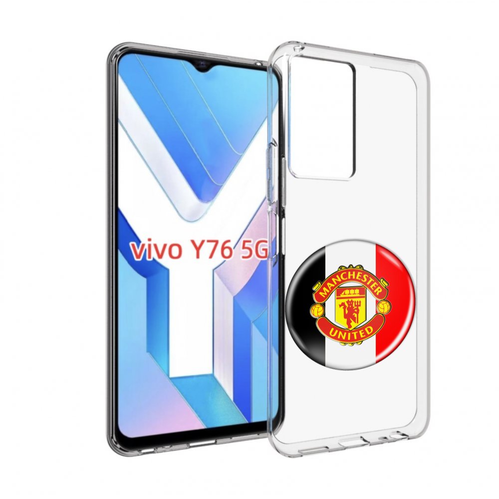 

Чехол MyPads фк манчестер юнаитед мужской для Vivo Y76 5G, Прозрачный, Tocco