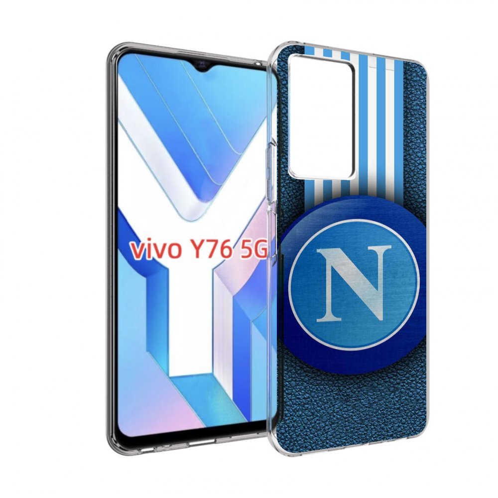 

Чехол MyPads фк наполи мужской для Vivo Y76 5G, Прозрачный, Tocco