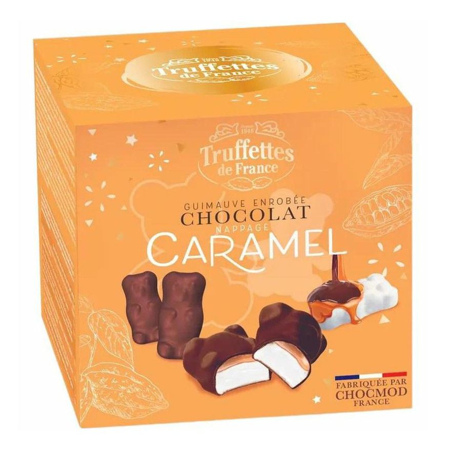 

Зефир Truffettes De France покрытый горьким шоколадом со сливочной карамелью 170 г