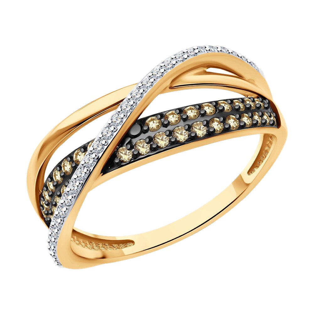 

Кольцо из золота р. 16 SOKOLOV Diamonds 1012605, бриллиант, 1012605
