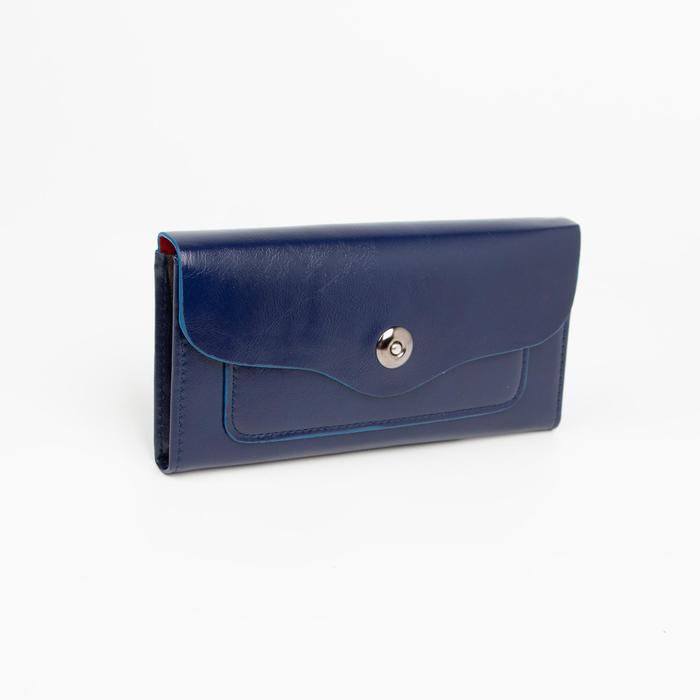 

Кошелек женский NoBrand 7075384, синий, 7075384