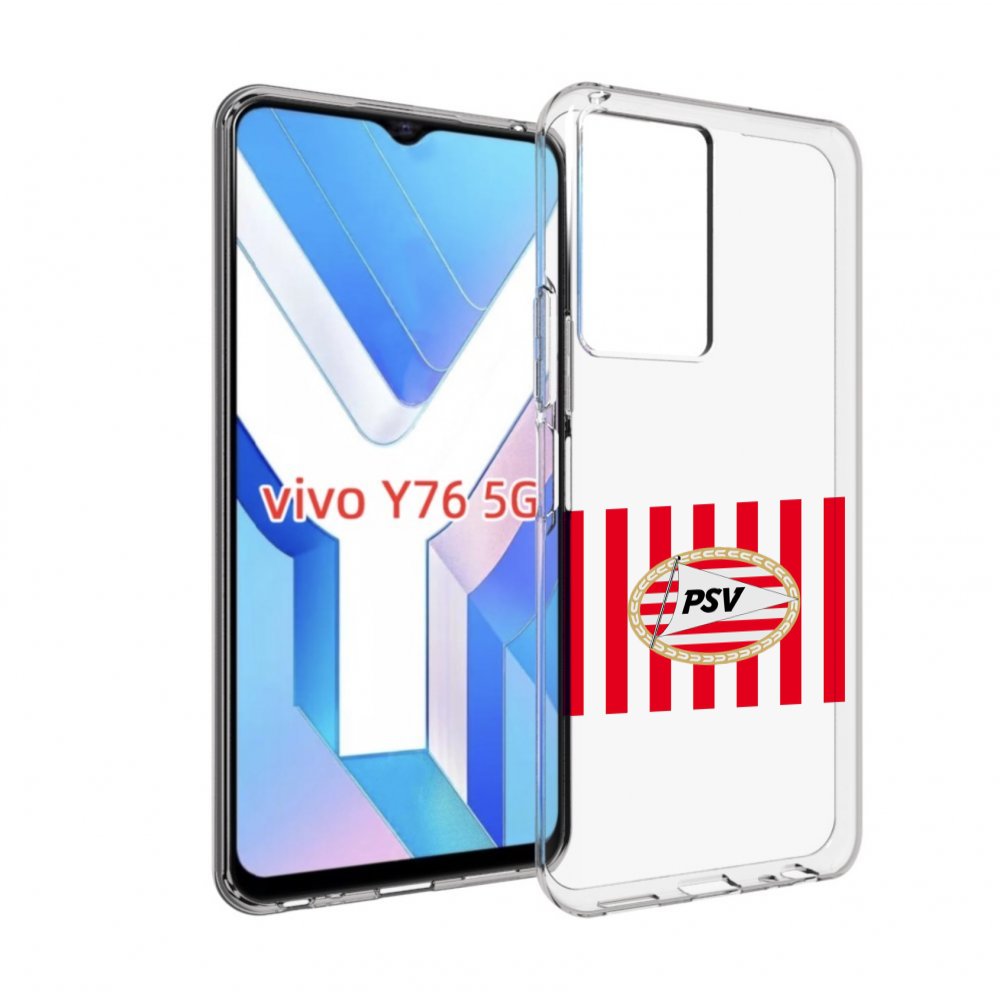 

Чехол MyPads фк псв голландия мужской для Vivo Y76 5G, Прозрачный, Tocco
