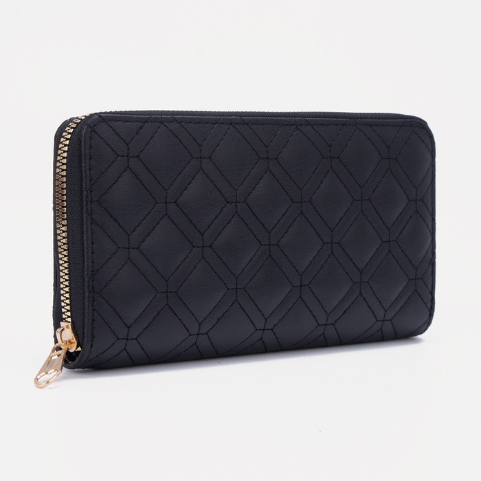 

Кошелек женский NoBrand 7651337, чёрный, 7651337