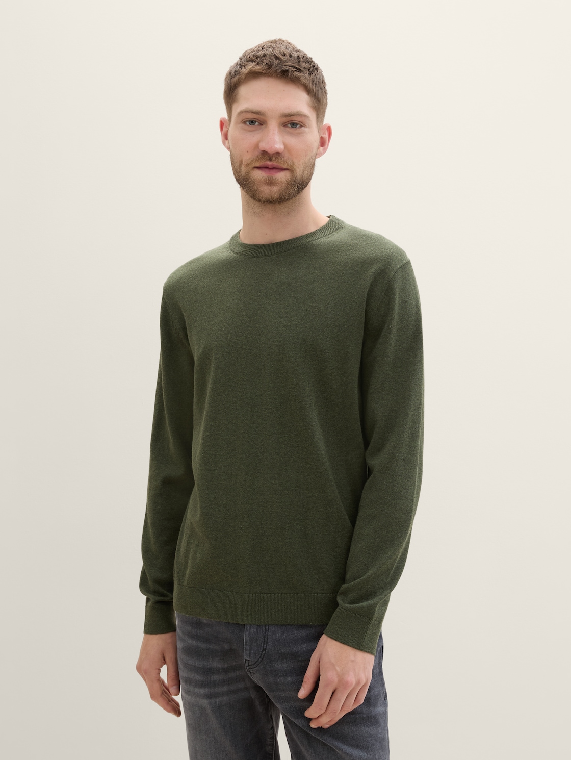 

Джемпер мужской TOM TAILOR 1039810 зеленый 2XL, 1039810