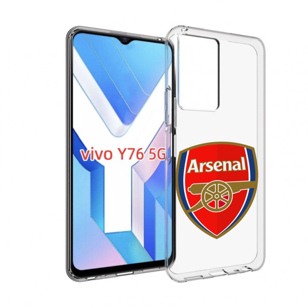 

Чехол MyPads фк-арсенал-2 для Vivo Y76 5G, Прозрачный, Tocco