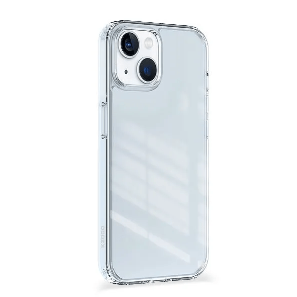 фото Чехол k-doo для iphone 14 guardian, синий-прозрачный kzdoo