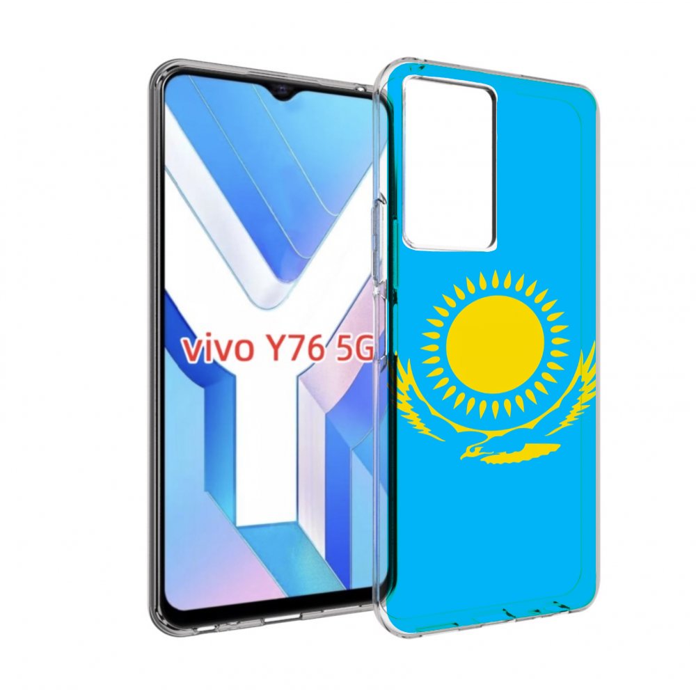 

Чехол MyPads флаг Казахстана-1 для Vivo Y76 5G, Прозрачный, Tocco
